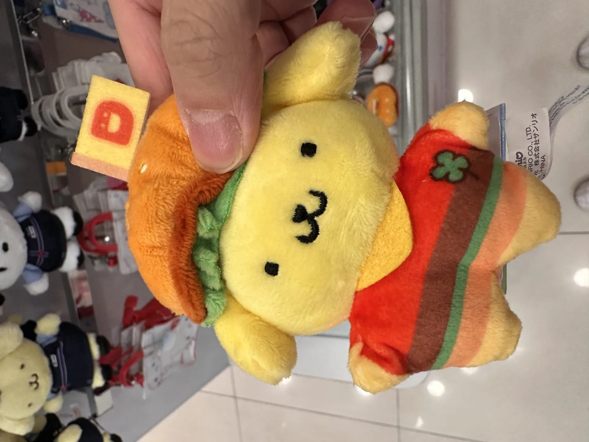 Pom Pom Purin 汉堡包公仔